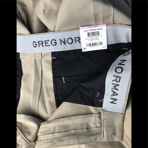 ATTACK LIFE GREG NORMAN golf flat front pants 32W - Picture 9 of 10